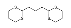 1,3-bis(2,6-dithiacyclohexyl)propane结构式