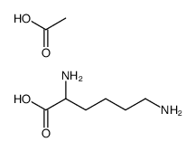 L-赖氨酸醋酸盐结构式