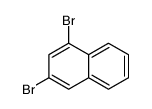 1,3-Dibromonaphthalene Structure