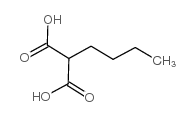 Butylmalonic acid Structure