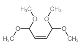 (Z)-1,1,4,4-tetramethoxybut-2-ene Structure
