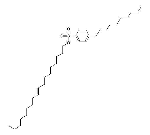 oleyl 4-decylbenzenesulfonate Structure