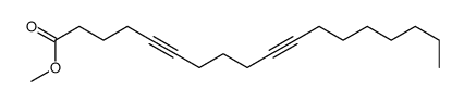 methyl octadeca-5,10-diynoate Structure