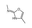 N,4-dimethyl-1,3-oxazol-2-amine结构式
