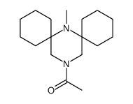 1-(7-methyl-7,15-diazadispiro[5.1.58.36]hexadecan-15-yl)ethanone Structure
