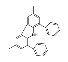 3,6-dimethyl-1,8-diphenyl-9H-carbazole Structure
