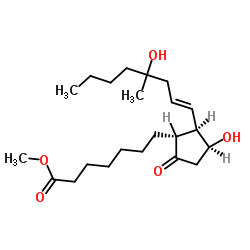 11β-Misoprostol结构式