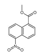 5-Nitro-1-naphthalenecarboxylic acid methyl ester Structure