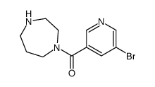 (5-bromopyridin-3-yl)-(1,4-diazepan-1-yl)methanone Structure