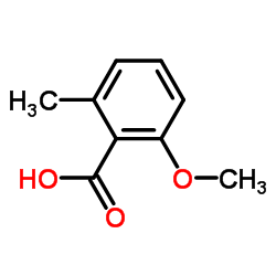2-甲氧基-6-甲基苯甲酸结构式
