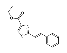 ethyl 2-(2-phenylethenyl)-1,3-thiazole-4-carboxylate结构式
