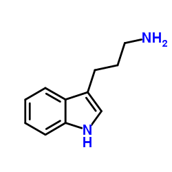 3-(1H-吲哚-3-基)丙-1-胺结构式