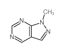1-甲基-1H-吡唑并[3,4-d]嘧啶结构式