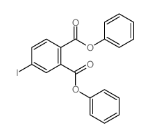 diphenyl 4-iodobenzene-1,2-dicarboxylate结构式