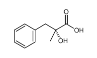 (R)-2-羟基-2-甲基苯丙酸结构式