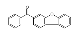dibenzofuran-3-yl(phenyl)methanone Structure