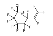 7-chloro-1,1,2,3,3,4,4,5,5,6,6,7,7-tridecafluorohept-1-ene结构式