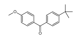 (4-tert-butylphenyl)-(4-methoxyphenyl)methanone Structure
