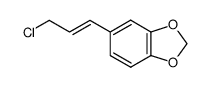 (E)-5-(3-chloroprop-1-en-1-yl)benzo[d][1,3]dioxole结构式