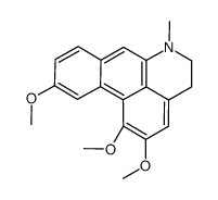 1,2,10-trimethoxy-6-methyl-5,6-dihydro-4H-dibenzo[de,g]quinoline Structure