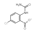 4-氯-2-硝基苯基脲结构式