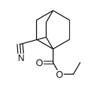 ethyl 3-cyanobicyclo[2.2.2]octane-4-carboxylate结构式