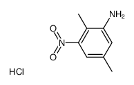 2,5-dimethyl-3-nitroaniline hydrochloride Structure