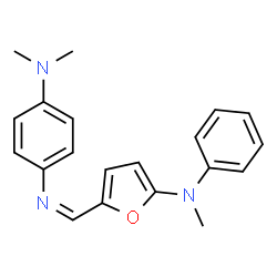 1,4-Benzenediamine,N,N-dimethyl-N-[[5-(methylphenylamino)-2-furanyl]methylene]- (9CI)结构式