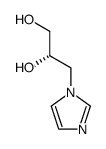 1,2-Propanediol,3-(1H-imidazol-1-yl)-,(S)-(9CI)结构式