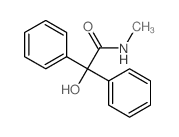 Benzeneacetamide, alpha-hydroxy-N-methyl-alpha-phenyl- (9CI) Structure