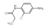 N-(4-氨基-2-氯苯基)丙酰胺结构式