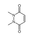 1,2-dimethyl-1,2-dihydropyridazine-3,6-dione结构式