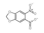 1,2-dinitro-4,5-methylenedioxybenzene Structure