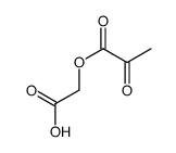 2-(2-oxopropanoyloxy)acetic acid结构式
