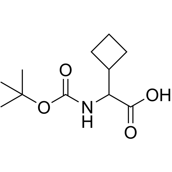 Boc-DL-环丁基甘氨酸图片
