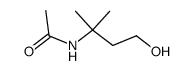 3-acetamido-3-methyl-1-butanol结构式