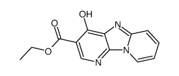 3-carbethoxy-4-hydroxydipyrido[1,2-a,3',2'-d]imidazole结构式
