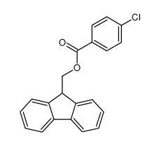 (9H-fluoren-9-yl)methyl 4-chlorobenzoate结构式