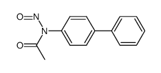 N-biphenyl-4-yl-N-nitroso-acetamide Structure