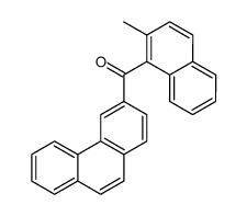 (2-methyl-[1]naphthyl)-[3]phenanthryl ketone结构式
