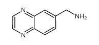 喹喔啉-6-基甲胺结构式