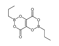 2,6-dipropyl-[1,3,2]dioxaborinino[5,4-d][1,3,2]dioxaborinine-4,8-dione结构式