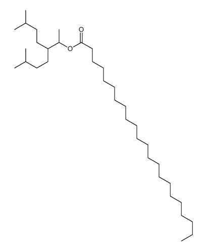 [6-methyl-3-(3-methylbutyl)heptan-2-yl] docosanoate结构式