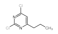 2,6-二氯-4-正丙基嘧啶结构式