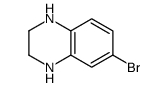 6-溴-1,2,3,4-四氢喹喔啉结构式