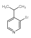 3-溴-4-异丙基吡啶结构式