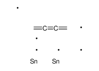 trimethyl(3-trimethylstannylbuta-1,3-dien-2-yl)stannane结构式