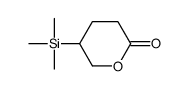 5-trimethylsilyloxan-2-one结构式