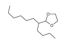 2-undecan-5-yl-1,3-dioxolane Structure