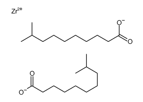 zirconium bis(isoundecanoate) Structure